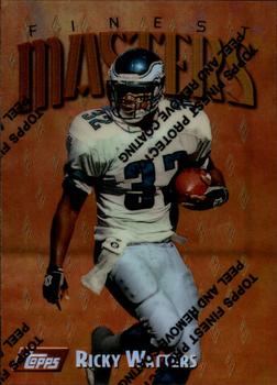 1997 Finest - Refractors #40 Ricky Watters Front