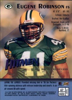 1997 Finest - Refractors #67 Eugene Robinson Back
