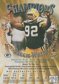 1997 Finest - Refractors #310 Reggie White Back
