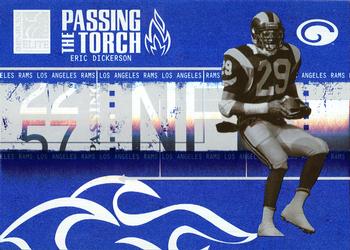 2005 Donruss Elite - Passing the Torch Blue #PT-1 Eric Dickerson Front