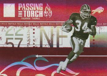2005 Donruss Elite - Passing the Torch Red #PT-3 Thurman Thomas Front