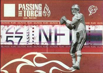 2005 Donruss Elite - Passing the Torch Red #PT-17 Dan Marino Front