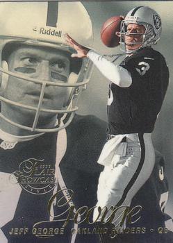 1997 Flair Showcase #33 Jeff George Front