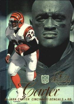 1997 Flair Showcase #72 Ki-Jana Carter Front