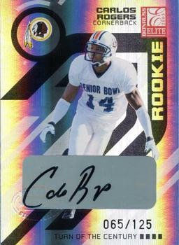 2005 Donruss Elite - Turn of the Century Autographs #117 Carlos Rogers Front