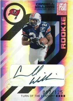 2005 Donruss Elite - Turn of the Century Autographs #118 Carnell Williams Front