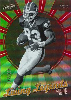2023 Panini Prestige - Living Legends Xtra Points Red #LL-2 Andre Reed Front