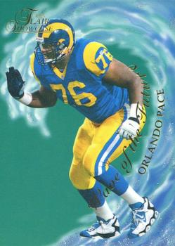 1997 Flair Showcase - Wave of the Future #18 WF Orlando Pace Front