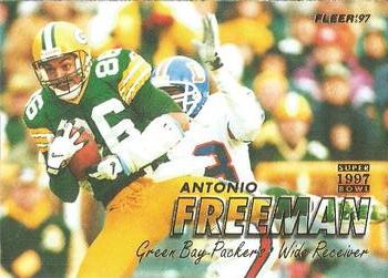1997 Fleer #13 Antonio Freeman Front