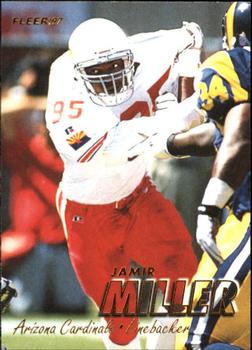 1997 Fleer #58 Jamir Miller Front