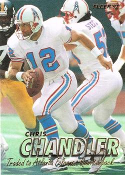 1997 Fleer #72 Chris Chandler Front