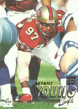 1997 Fleer #81 Bryant Young Front
