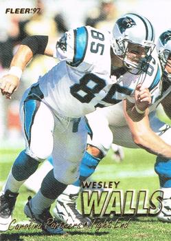 1997 Fleer #98 Wesley Walls Front