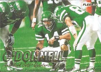 1997 Fleer #104 Neil O'Donnell Front
