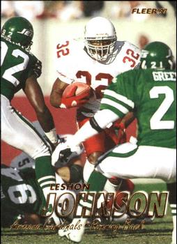 1997 Fleer #267 LeShon Johnson Front