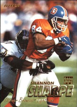 1997 Fleer #329 Shannon Sharpe Front