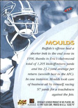 1997 Fleer #419 Eric Moulds Back