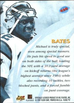 1997 Fleer #420 Michael Bates Back
