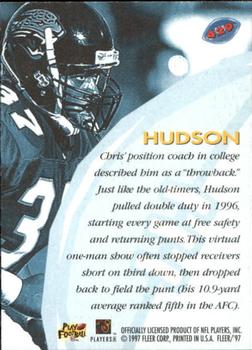 1997 Fleer #429 Chris Hudson Back
