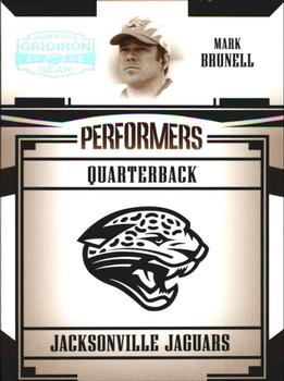 2005 Donruss Gridiron Gear - Performers Silver Holofoil #P-34 Mark Brunell Front