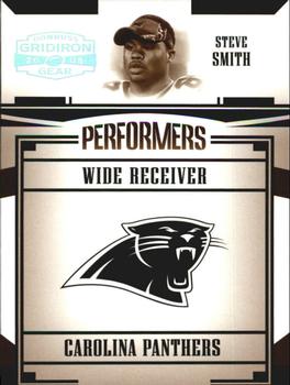 2005 Donruss Gridiron Gear - Performers Silver Holofoil #P-45 Steve Smith Front