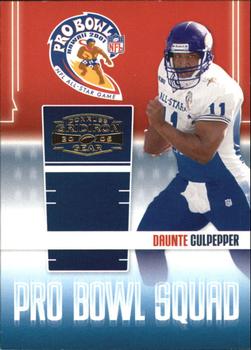 2005 Donruss Gridiron Gear - Pro Bowl Squad Gold #PBS-1 Daunte Culpepper Front