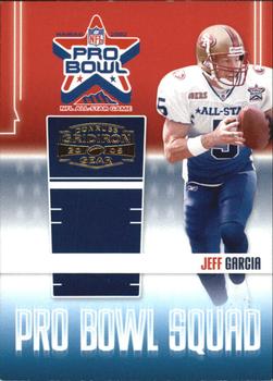 2005 Donruss Gridiron Gear - Pro Bowl Squad Gold #PBS-4 Jeff Garcia Front