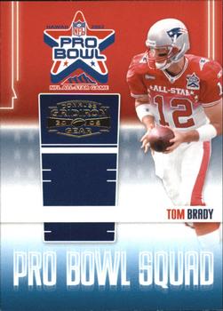 2005 Donruss Gridiron Gear - Pro Bowl Squad Gold #PBS-5 Tom Brady Front