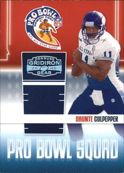 2005 Donruss Gridiron Gear - Pro Bowl Squad Silver Holofoil #PBS-1 Daunte Culpepper Front