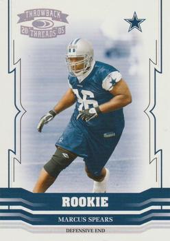 2005 Donruss Throwback Threads - Bronze Holofoil #159 Marcus Spears Front