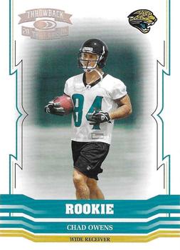 2005 Donruss Throwback Threads - Bronze Holofoil #184 Chad Owens Front