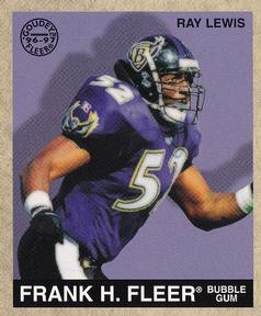 1997 Fleer Goudey #2 Ray Lewis Front