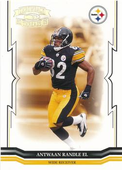 2005 Donruss Throwback Threads - Gold Holofoil #115 Antwaan Randle El Front