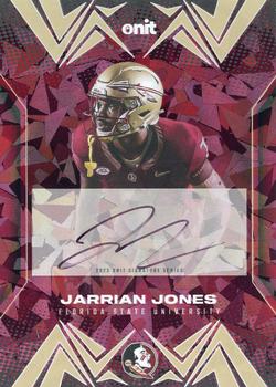2023 ONIT Athlete Florida State Seminoles #107 Jarrian Jones Front