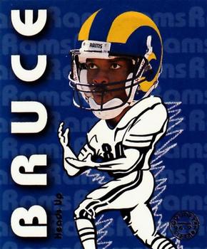 1997 Fleer Goudey - Heads Up #5 Isaac Bruce Front