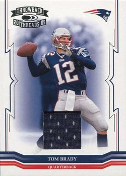 2005 Donruss Throwback Threads - Jerseys #88 Tom Brady Front