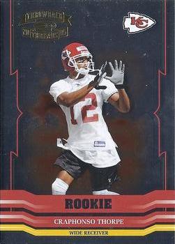 2005 Donruss Throwback Threads - Retail Foil Rookies #172 Craphonso Thorpe Front