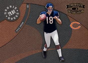 2005 Donruss Throwback Threads - Rookie Hoggs #RH-33 Kyle Orton Front