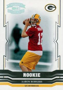 2005 Donruss Throwback Threads - Silver Holofoil #192 Aaron Rodgers Front