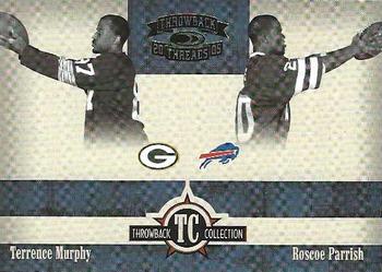 2005 Donruss Throwback Threads - Throwback Collection #TC-12 Terrence Murphy / Roscoe Parrish Front