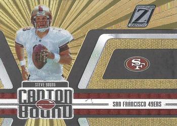 2005 Donruss Zenith - Canton Bound Gold #CB-25 Steve Young Front