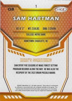 2024 SAGE HIT #1 Sam Hartman Back