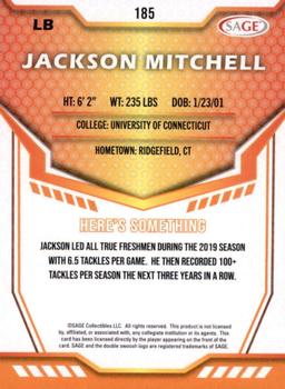 2024 SAGE HIT #185 Jackson Mitchell Back