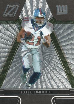 2005 Donruss Zenith - Museum Collection #65 Tiki Barber Front
