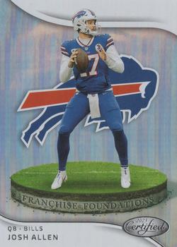 2023 Panini Certified - Franchise Foundations #FF-15 Josh Allen Front