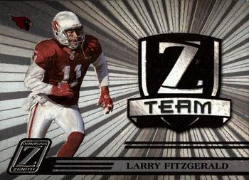 2005 Donruss Zenith - Z-Team Silver #ZT-1 Larry Fitzgerald  Front