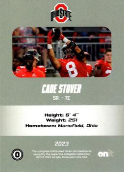 2023 ONIT Athlete Ohio State Buckeyes #12 Cade Stover Back