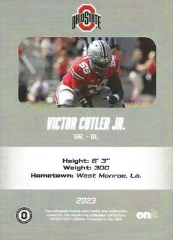 2023 ONIT Athlete Ohio State Buckeyes #94 Victor Cutler Jr. Back