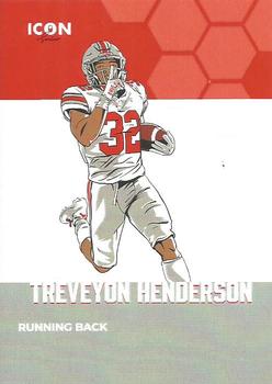 2023 ONIT Athlete Ohio State Buckeyes #124 TreVeyon Henderson Front
