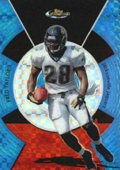 2005 Finest - Blue Xfractors #29 Fred Taylor Front